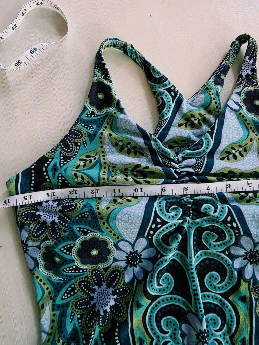 Two tops by prAna Crossback Built-in Tank Bra Pink and Green M - Picture 13 of 13